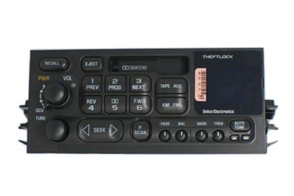 GMC, 1995 - 1999 GM Truck/SUV AM FM CASSETTE ULO Radio