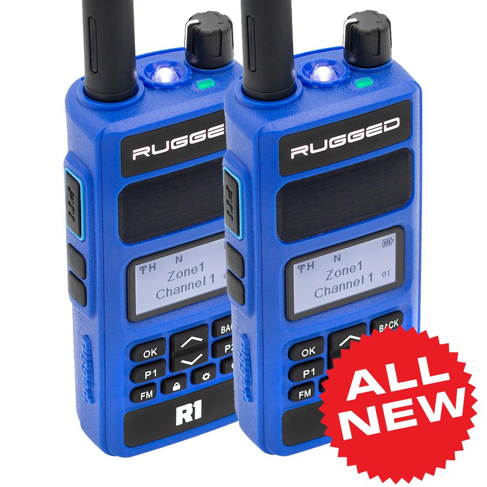 Radios robustes, *2 packs de terminaux de poche robustes R1 Business Band - numériques et analogiques