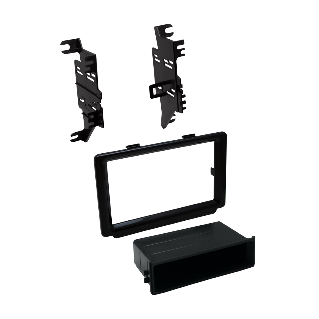 Américain International, American International TOYK945MG, 2015-2016 Toyota Hilux Single ISO w/ Pocket or Double DIN Dash Kit