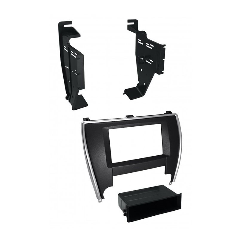 Américain International, American International TOYK978, 2015-2017 Toyota Camry Kit de tableau de bord ISO simple avec pochette ou double DIN