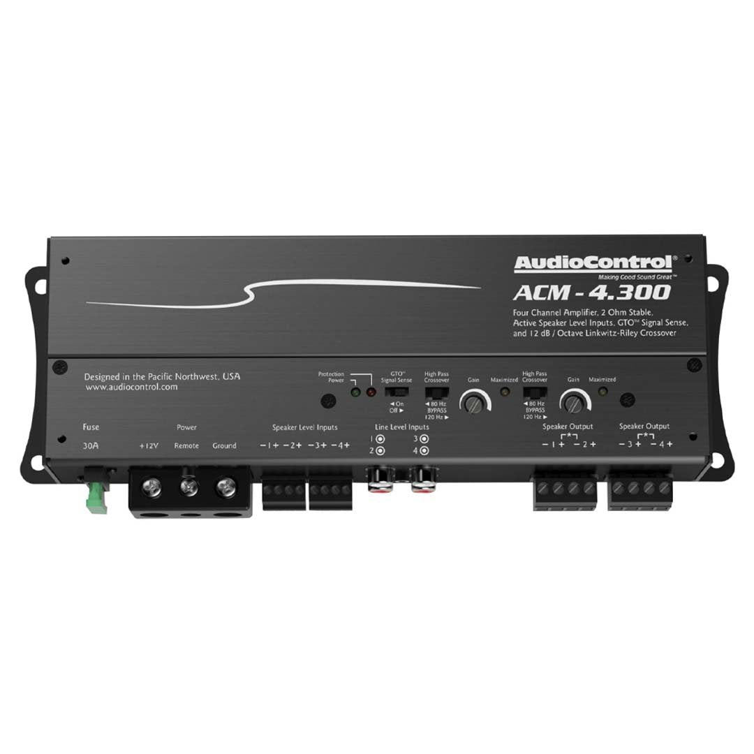 AudioControl, AudioControl ACM-4.300, Micro amplificateur ACM 4 canaux classe D, 300W