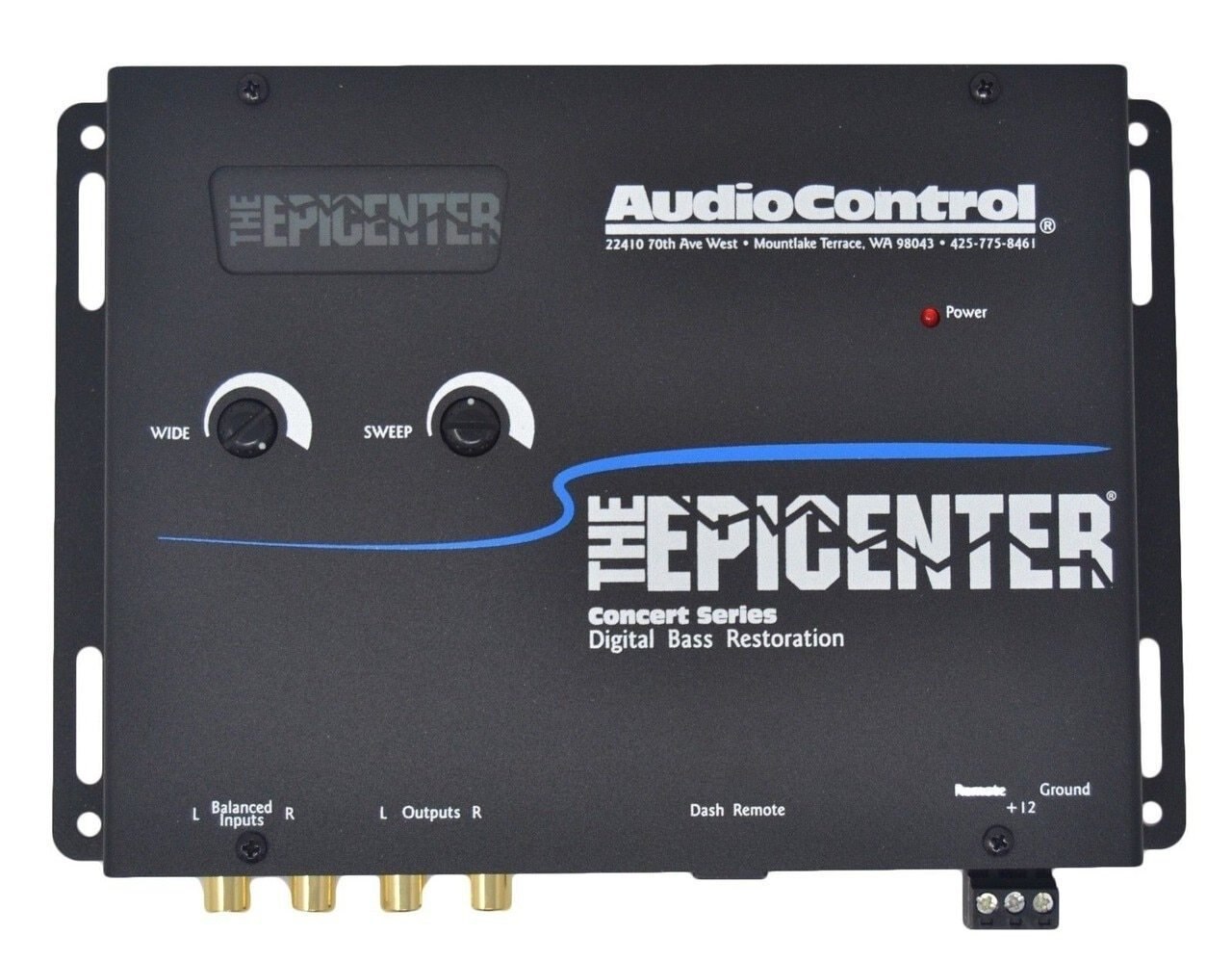 AudioControl, AudioControl Epicenter Digital Bass Restoration Processor - Noir