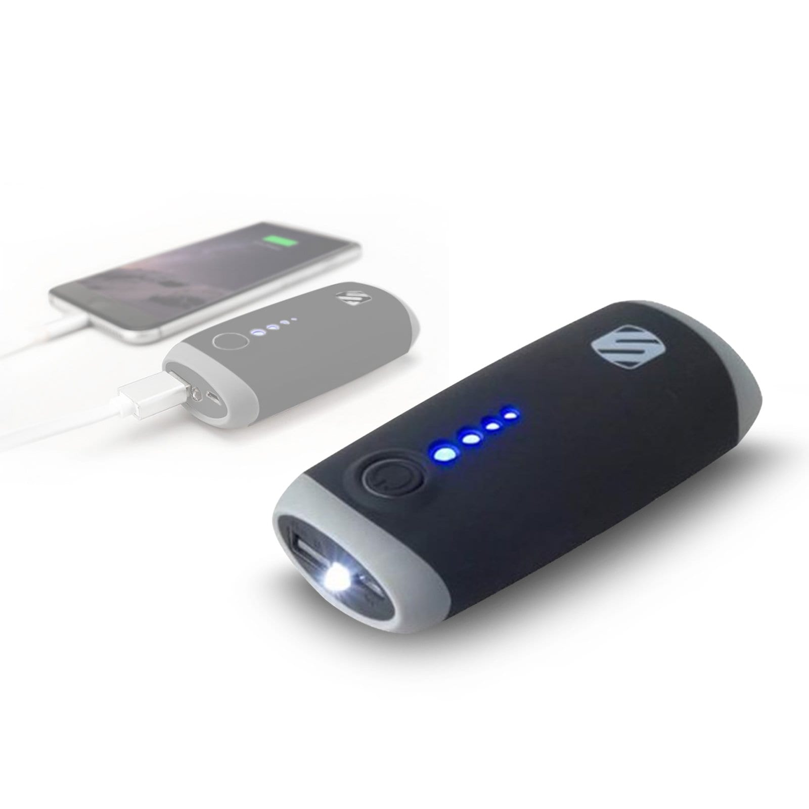 Scosche, Banque d'énergie portable avec lampe de poche