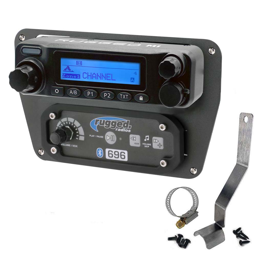 Radios robustes, Can-Am Commander Kit complet de communication UTV avec montage sur le tableau de bord