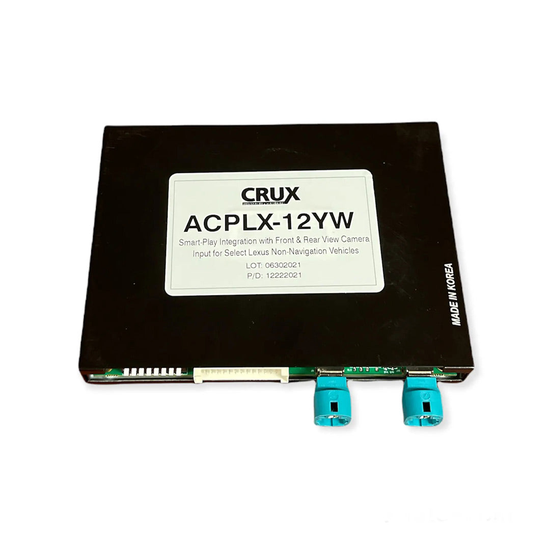 Crux Interfacing Solutions, Crux ACPLX-12YW, Intégration Smart-Play pour certains véhicules Lexus 2014-2020 sans navigation OEM Version sans fil