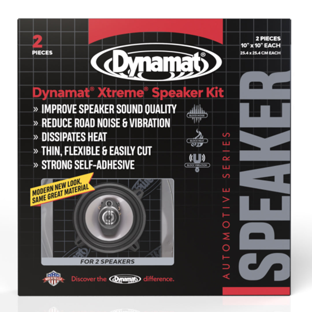 Dynamat, Dynamat 10415, Xtreme Sound Deadener Speaker Kit 2 feuilles (10 "x 10")