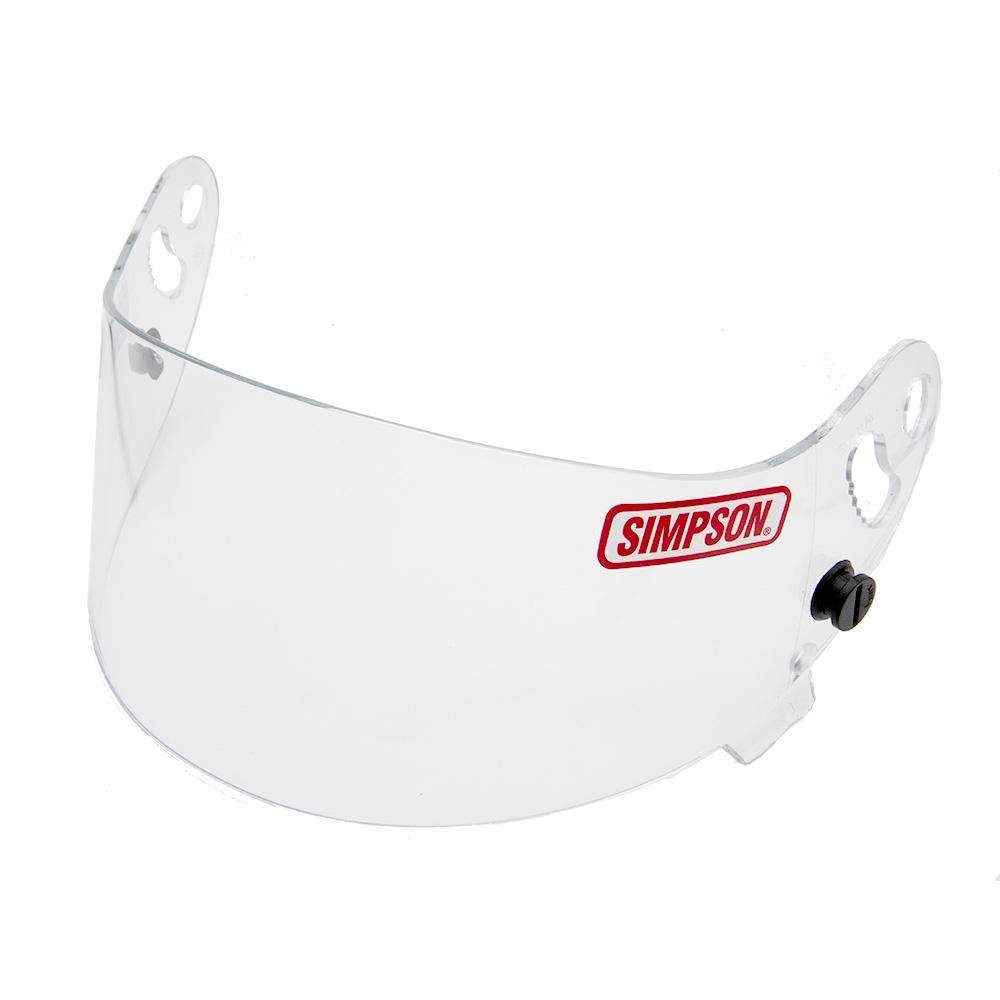 Simpson, Ecran de protection Simpson Devil Ray Clear pour casque Desert Devil