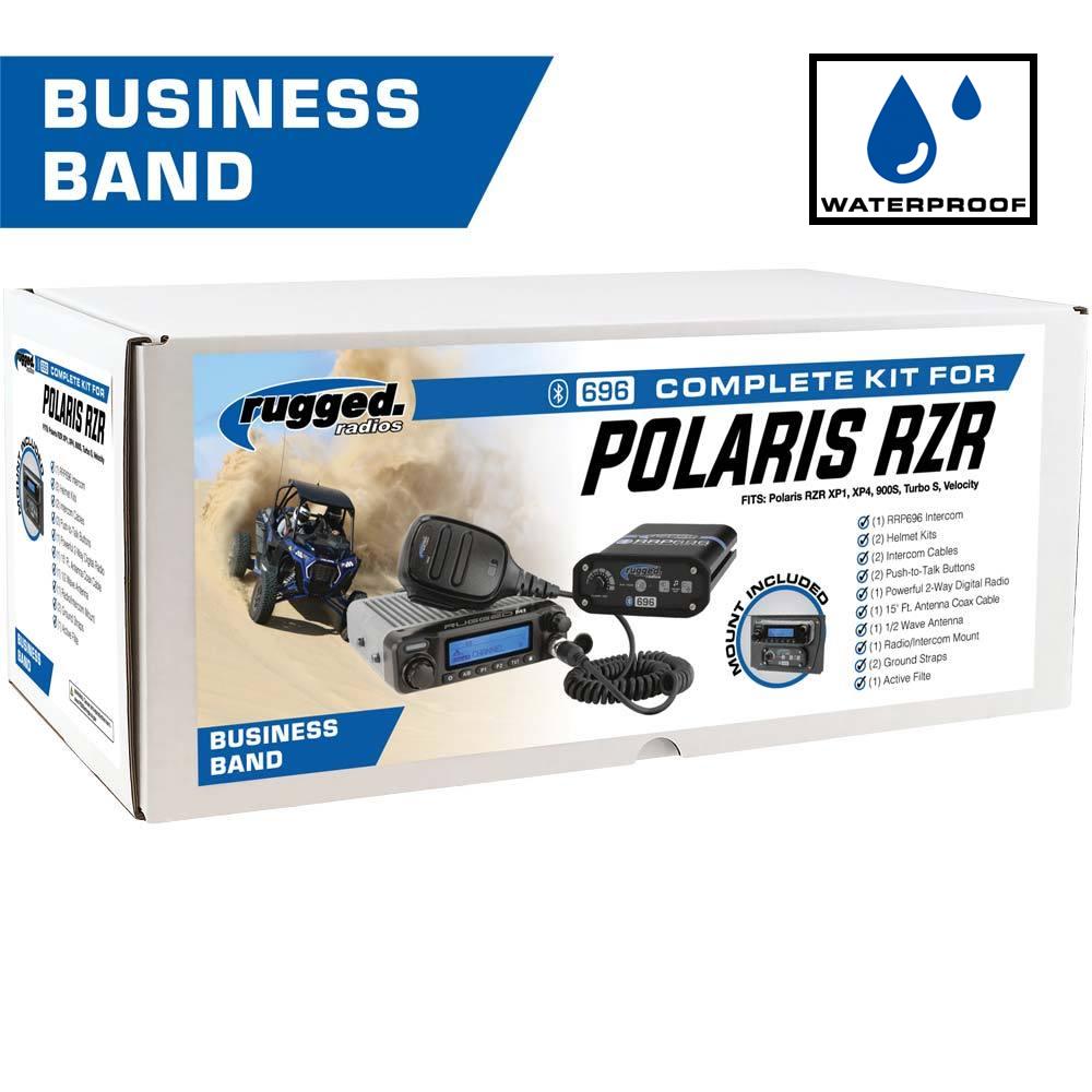 Radios robustes, Kit de communication complet pour Polaris RZR UTV