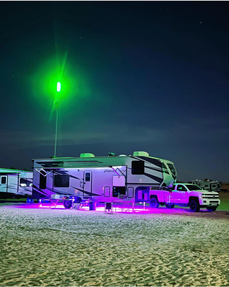 Fouets du désert, Localisateur de camps - configuration complète