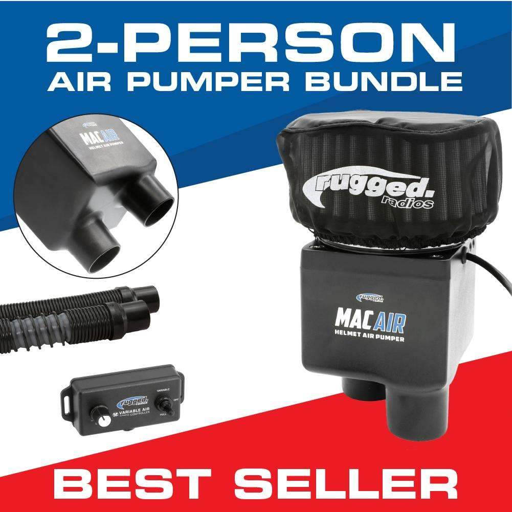 Radios robustes, MAC Air 2-Person Helmet Air Pumper (Bundle)