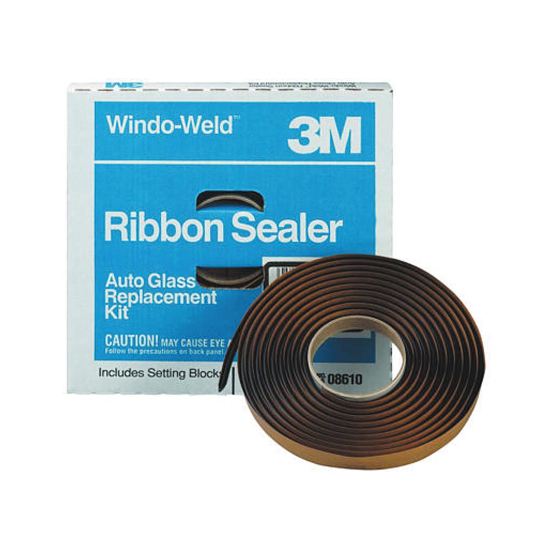 Matériel PAC, PAC 3MWWKIT, 3M Window Weld Ribbon Sealer - 3/8" x 15 Ft Kit - 12 PCS