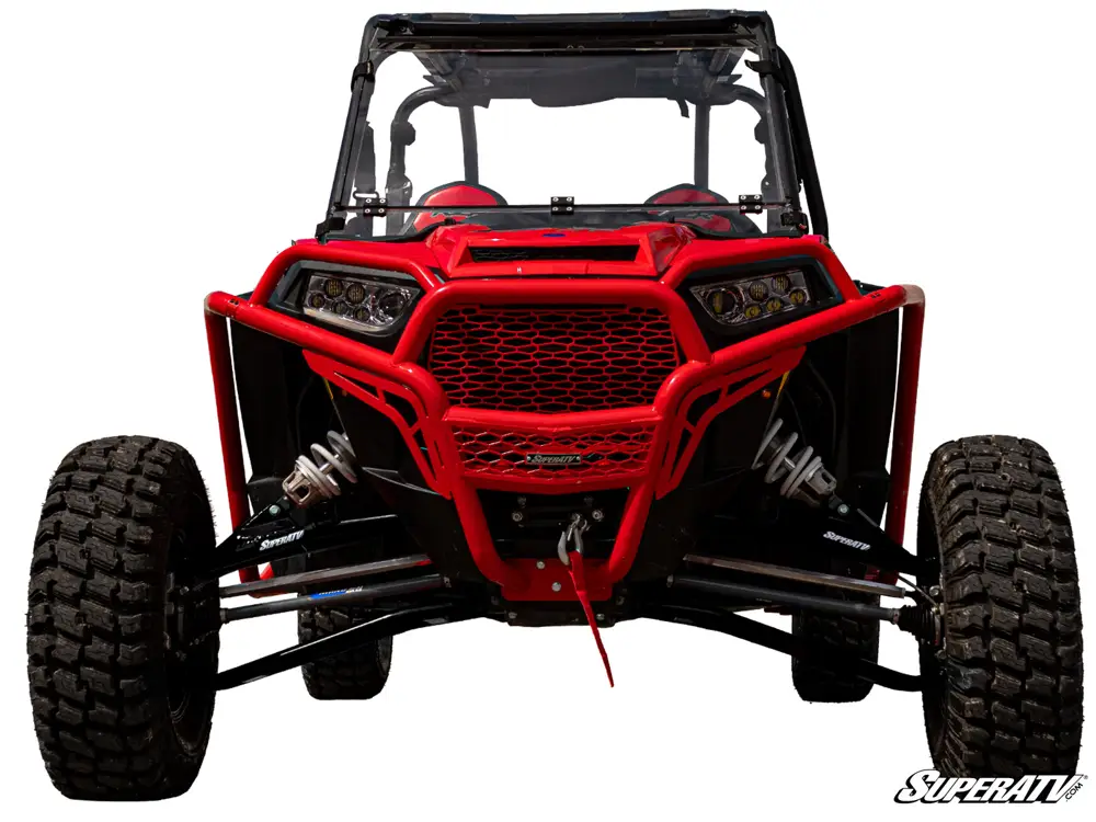 Super ATV, POLARIS RZR XP TURBO 3" LONG TRAVEL KIT CHROMOLY TUBED