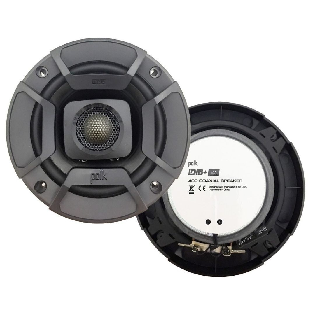 Polk Audio, Polk Audio DB402, DB+ 4" Coaxial Series Car / Marine / UTV / ATV Speakers