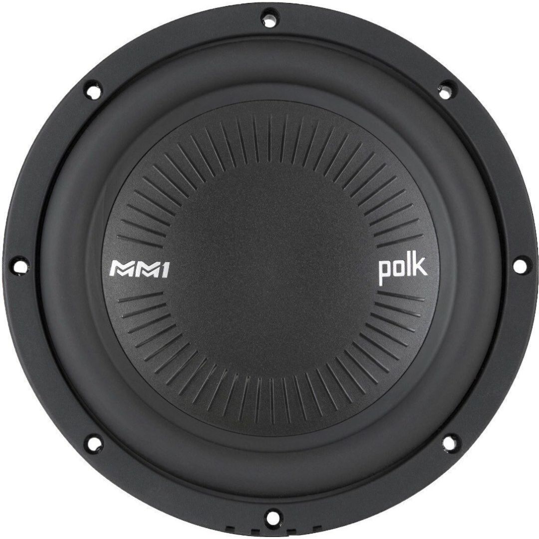 Polk Audio, Polk Audio MM842DVC, MM 8" Dual 4 Ohm Voice Coil Car, Marine, ATV Subwoofer