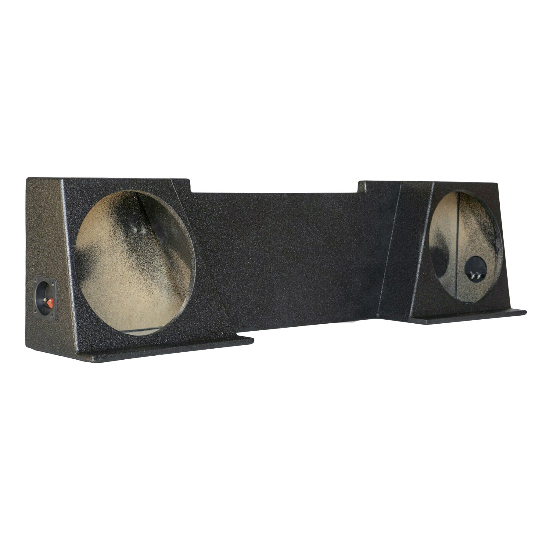 SoundBox Mobile, SoundBox Chevy Silverado / GMC Sierra Extended Cab 2008-2013 Enceinte double pour subwoofer 10", BedLiner