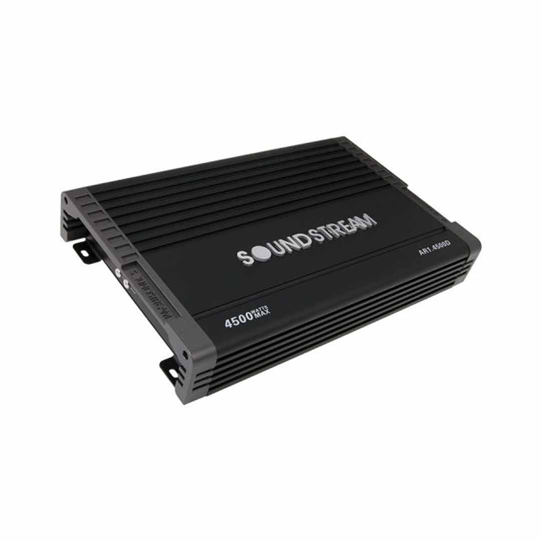 Soundstream, Soundstream AR1.4500D, Arachnid Monoblock Class D Amplifier w/Bass Knob - 4,500W