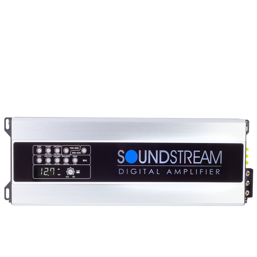 Réserve Soundstream, Soundstream DPA5.2000D, amplificateur de réserve à 5 canaux de classe D, 2 000 W