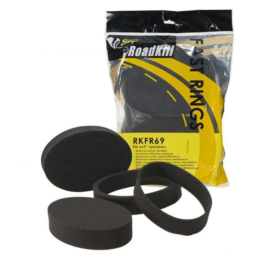 Stinger, Stinger RKFR69, RoadKill Fast Rings 6 "x9" Foam Baffle Kit