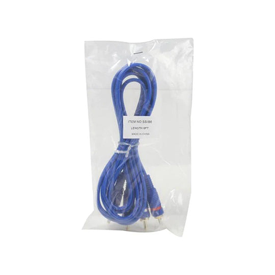 Stinger Select, Stinger Select SSIB6, 6FT RCA Bleu 25/Sachet