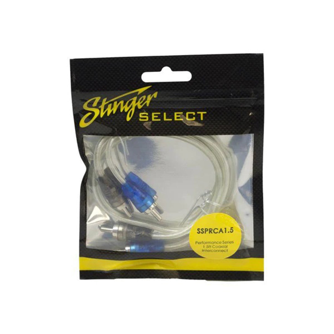 Stinger Select, Stinger Select SSPRCA1.5, Série Performance Coaxial RCA, 1.5 FT