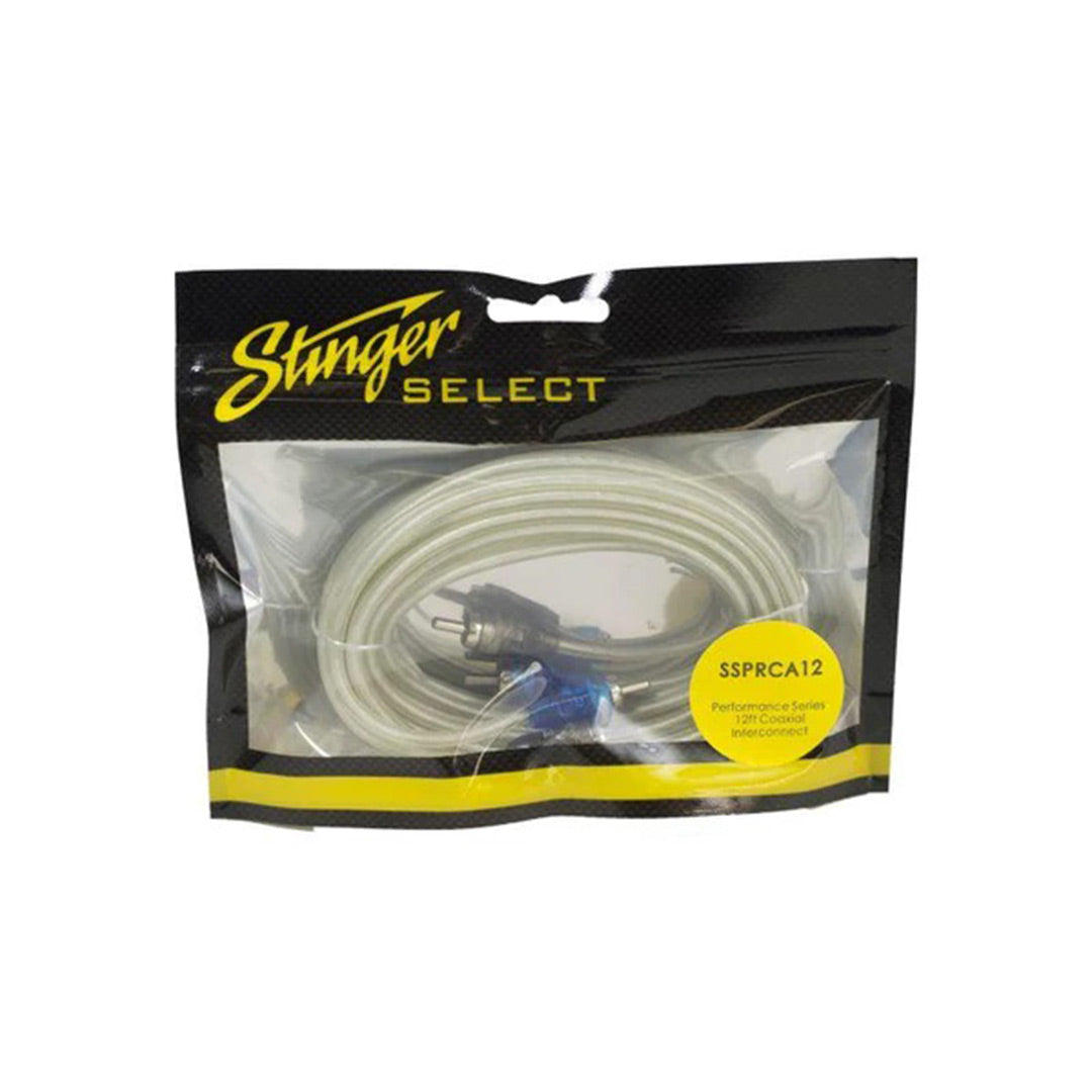 Stinger Select, Stinger Select SSPRCA12, Série Performance Coaxial RCA, 12 FT