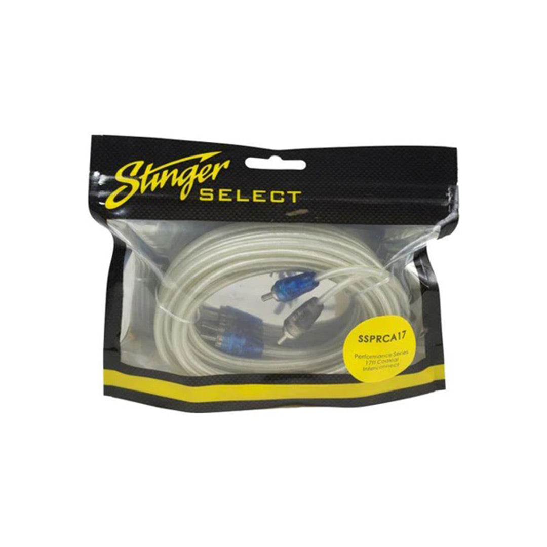 Stinger Select, Stinger Select SSPRCA17, Série Performance Coaxial RCA, 17 FT