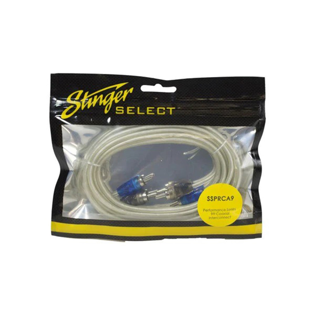 Stinger Select, Stinger Select SSPRCA9, Série Performance Coaxial RCA, 9 FT