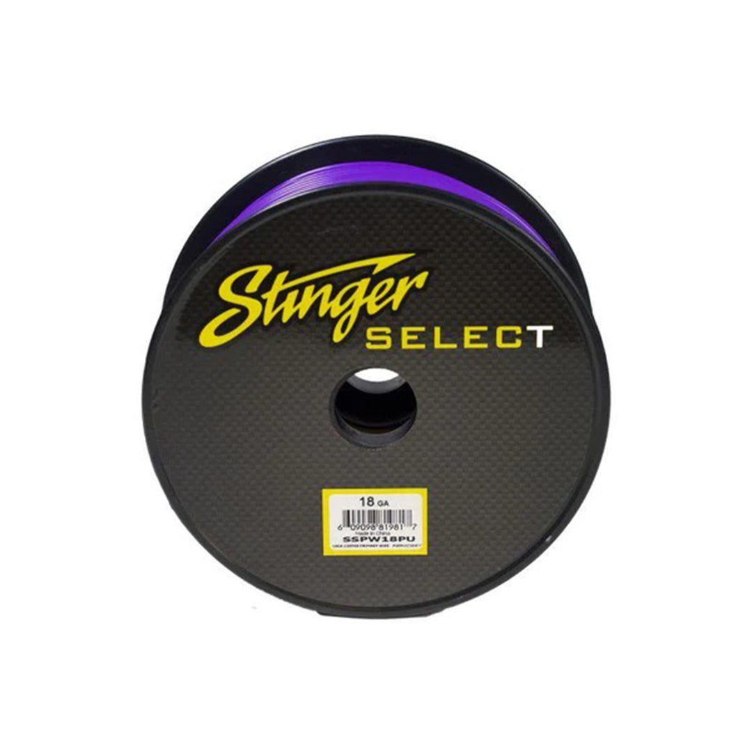 Stinger Select, Stinger Select SSPW18PU, Fil primaire violet de calibre 18 - 500 FT