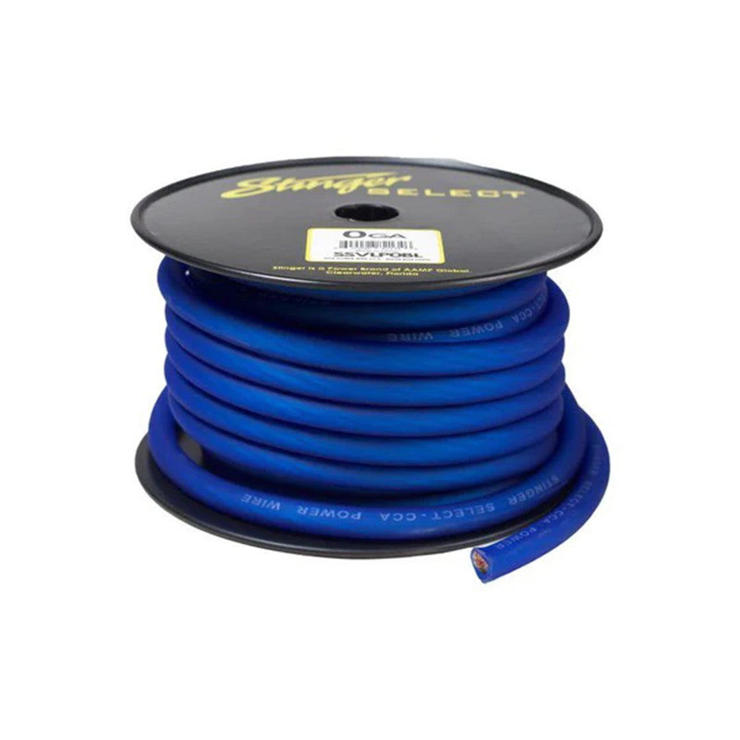 Stinger Select, Stinger Select SSVLP0BL, VL Series Matte Blue 0 Gauge Power Wire 50 FT