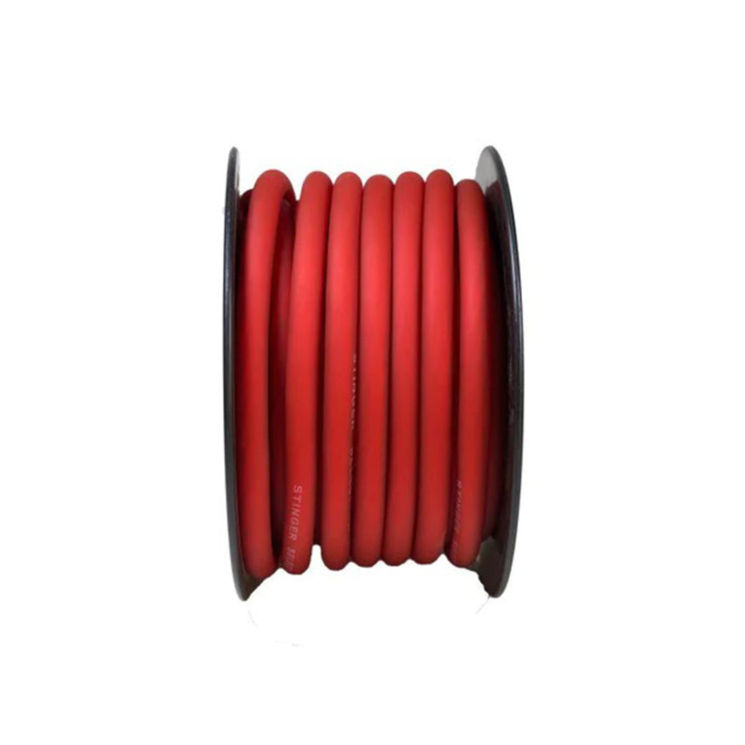 Stinger Select, Stinger Select SSVLP0R, VL Series Red Matte 1/0 Gauge Power Wire - 50 FT