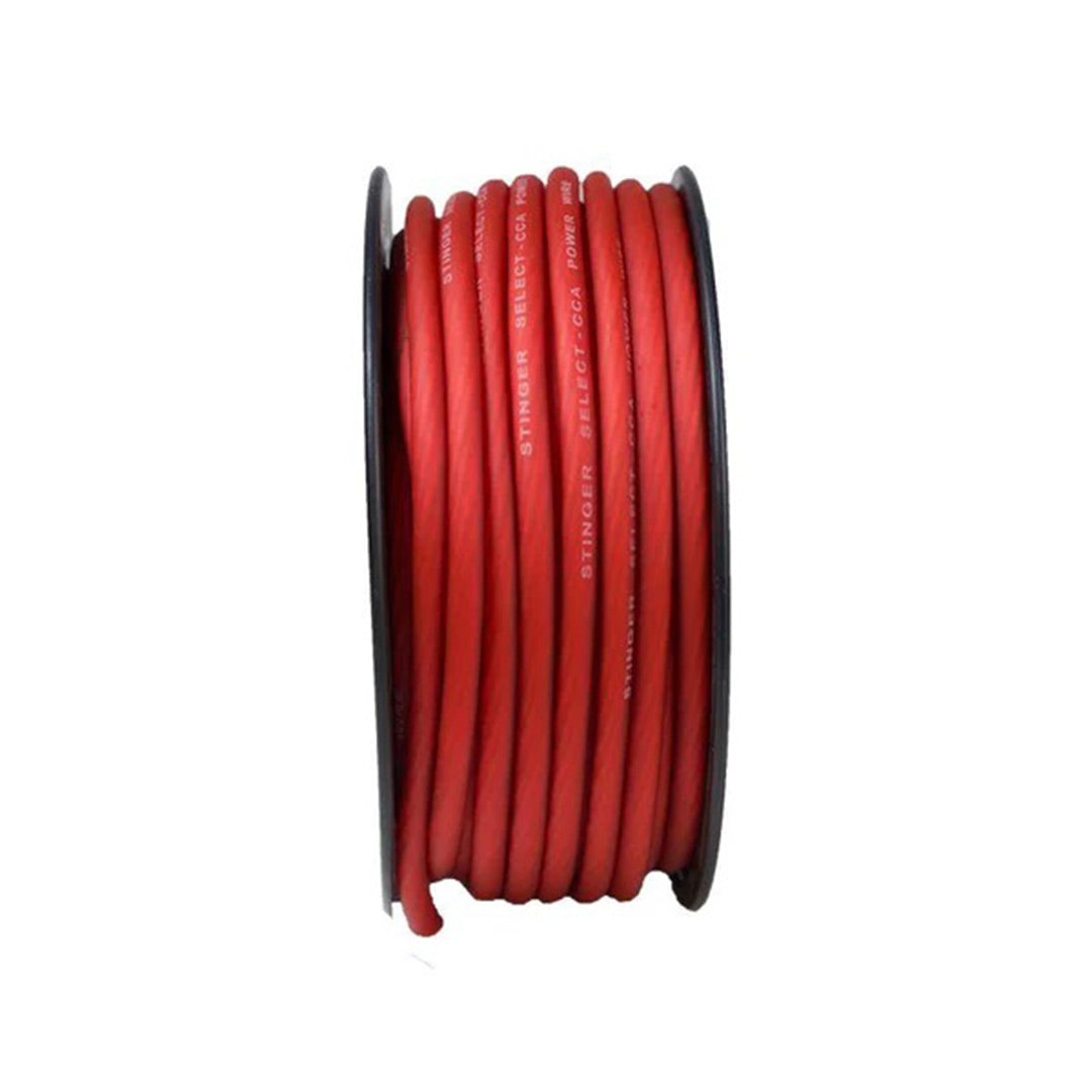 Stinger Select, Stinger Select SSVLP4R, VL Series Red 4 Gauge Matte Power Wire - 100 FT