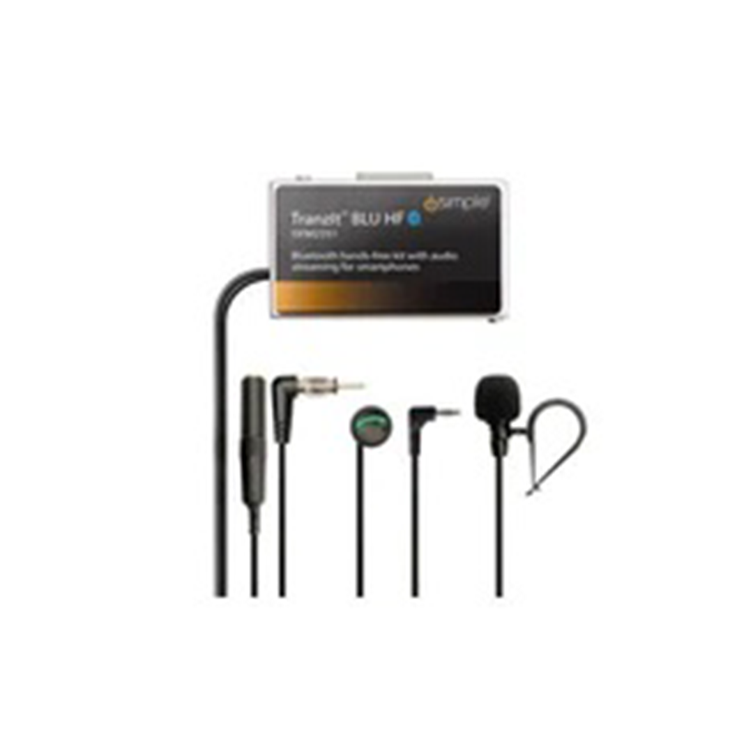 iSimple, iSimple ISFM2351, Kit mains libres Bluetooth avec streaming audio pour téléphones intelligents RCA et sortie FM